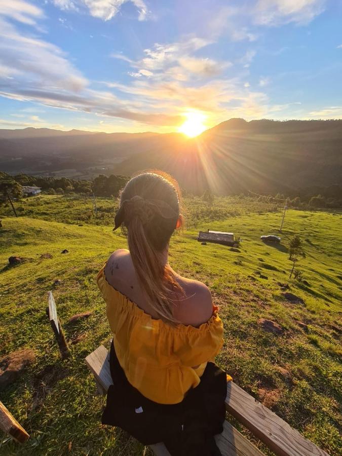Pousada Colina Dos Ventos - Cabana Alpha Urubici Bagian luar foto