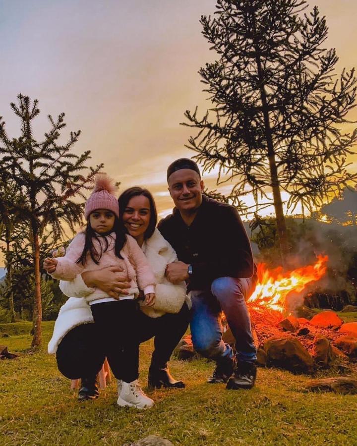 Pousada Colina Dos Ventos - Cabana Alpha Urubici Bagian luar foto