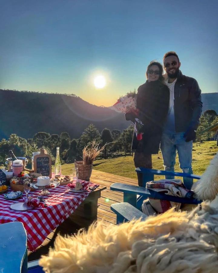 Pousada Colina Dos Ventos - Cabana Alpha Urubici Bagian luar foto